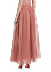 Zimmermann Polka Dot Tulle Maxi Skirt