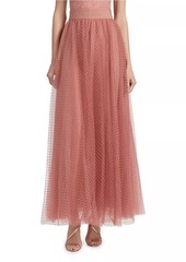 Zimmermann Polka Dot Tulle Maxi Skirt