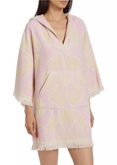 Zimmermann Pop Hooded Towel Minidress