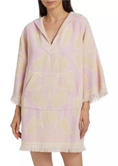 Zimmermann Pop Hooded Towel Minidress