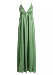 Zimmermann Silk Plunge Slip Gown