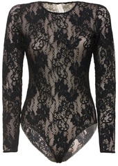 Zimmermann Stretch Lace Bodysuit