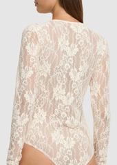 Zimmermann Stretch Lace Bodysuit