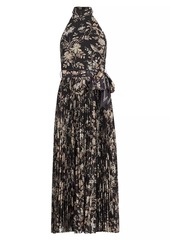 Zimmermann Sunray Picnic Floral Pleated Maxi Dress