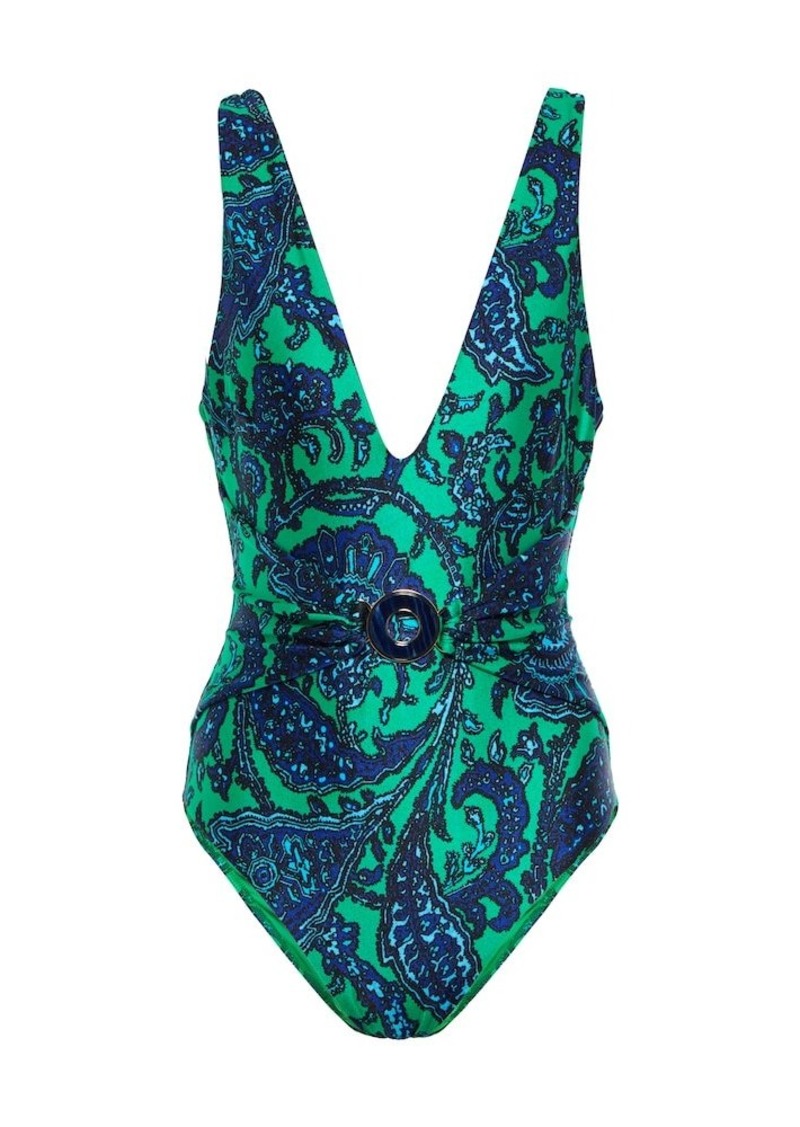 Zimmermann Tiggy paisley swimsuit