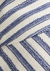 Zimmermann - Striped canvas sunhat - White - ONESIZE