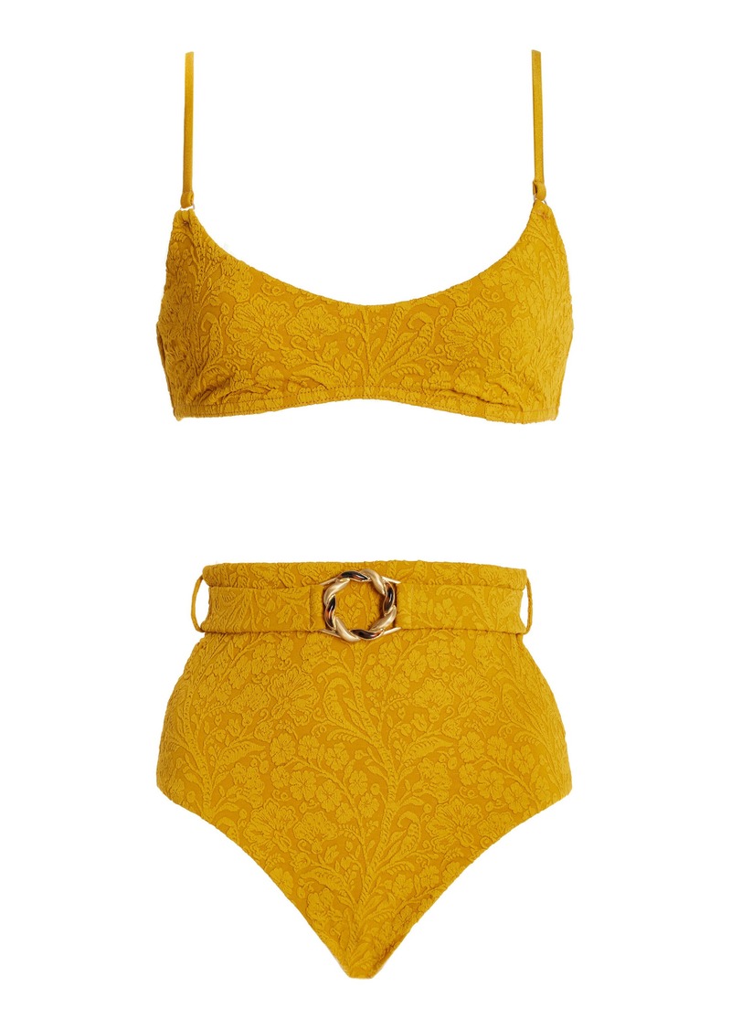 Zimmermann - Acacia Bikini - Orange - 1 - Moda Operandi