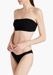 Zimmermann - Bandeau bikini top - Black - 0