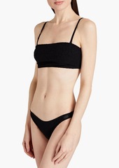 Zimmermann - Bandeau bikini top - Black - 0