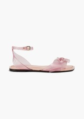 Zimmermann - Bow-detailed PVC sandals - Pink - EU 36