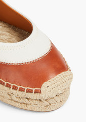 Zimmermann - Canvas and leather espadrilles - Brown - EU 37