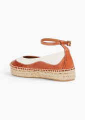 Zimmermann - Canvas and leather espadrilles - Brown - EU 37