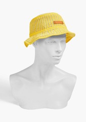 Zimmermann - Crochet-knit bucket hat - Yellow - ONESIZE