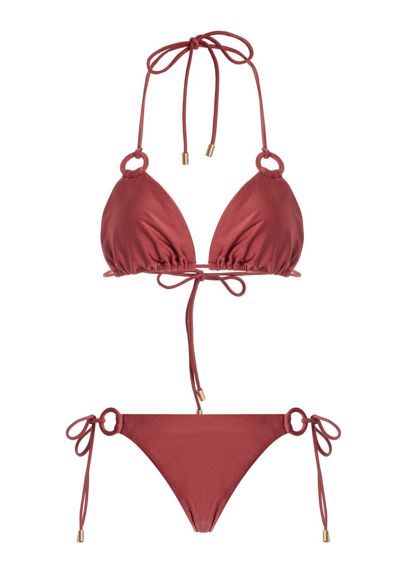 Zimmermann - Exclusive Waverly Bikini - Red - 2 - Moda Operandi