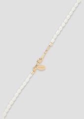 Zimmermann - Gold-tone faux pearl necklace - White - OneSize