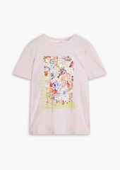 Zimmermann - Floral-print cotton-jersey T-shirt - Pink - 0