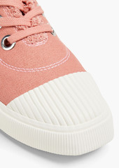 Zimmermann - Frayed canvas sneakers - Pink - EU 36