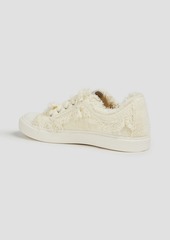 Zimmermann - Fringed terry sneakers - White - EU 36