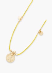 Zimmermann - Gold-tone cord necklace - Metallic - OneSize