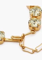Zimmermann - Gold-tone crystal bracelet - Metallic - OneSize
