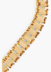 Zimmermann - Gold-tone crystal bracelet - Metallic - ONESIZE