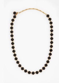 Zimmermann - Gold-tone crystal necklace - Black - OneSize