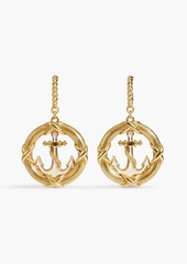 Zimmermann - Gold-tone enamel earrings - Metallic - OneSize