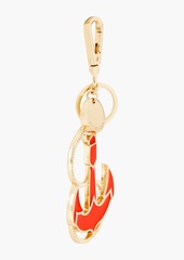Zimmermann - Gold-tone enamel keychain - Red - OneSize