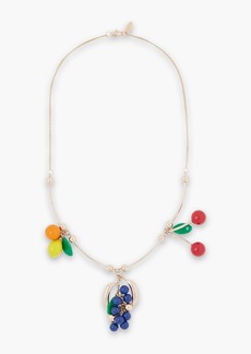 Zimmermann - Gold-tone enamel necklace - Multicolor - OneSize
