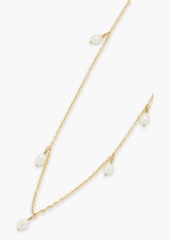 Zimmermann - Gold-tone faux pearl necklace - Metallic - OneSize