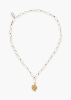 Zimmermann - Gold-tone faux pearl necklace - Metallic - OneSize