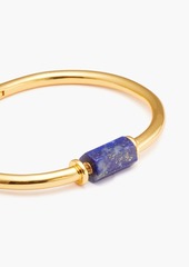 Zimmermann - Gold-tone lapis lazuli bangle - Metallic - S