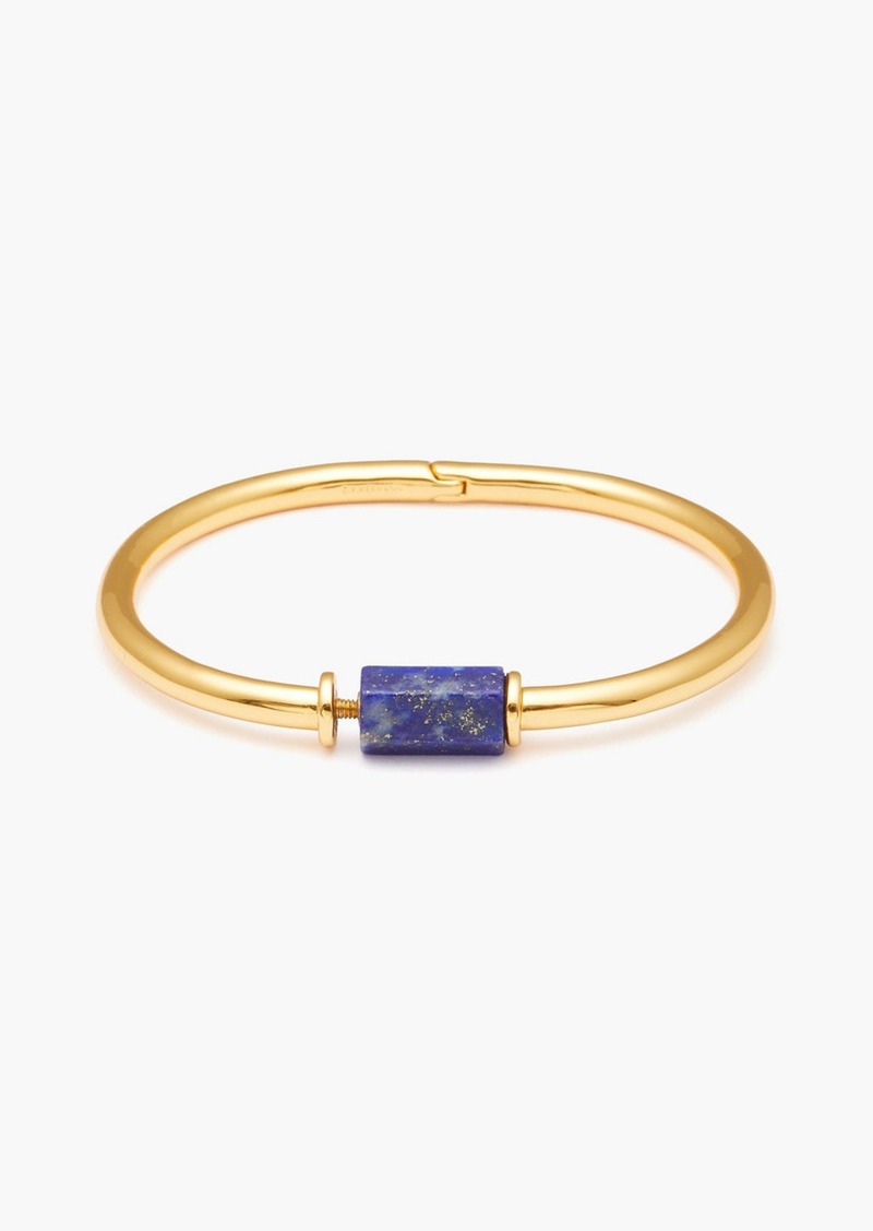 Zimmermann - Gold-tone lapis lazuli bangle - Metallic - S