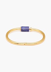 Zimmermann - Gold-tone lapis lazuli bangle - Metallic - S