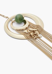 Zimmermann - Gold-tone malachite necklace - Green - OneSize