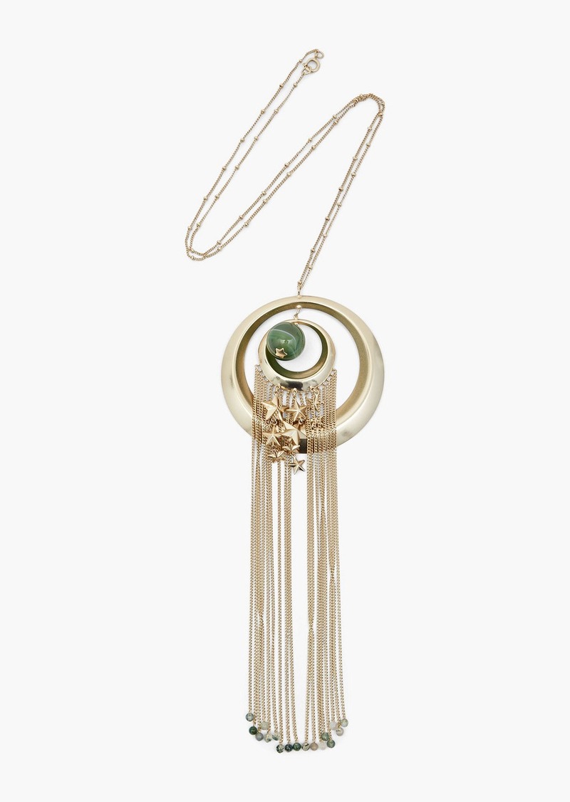 Zimmermann - Gold-tone malachite necklace - Green - OneSize