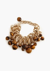 Zimmermann - Gold-tone quartz bracelet - Brown - OneSize