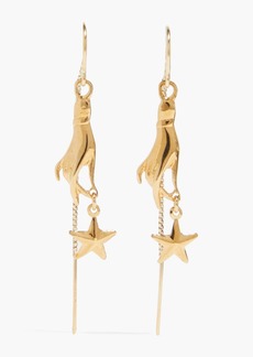 Zimmermann - Hand & Star gold-tone earrings - Metallic - OneSize