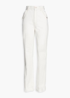 Zimmermann - High-rise flared jeans - White - 27