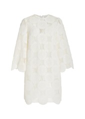 Zimmermann - Junie Lace Cotton Tunic Dress - Ivory - 0 - Moda Operandi