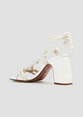 Zimmermann - Knotted cord sandals - White - EU 38