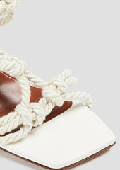 Zimmermann - Knotted cord sandals - White - EU 38