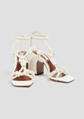 Zimmermann - Knotted cord sandals - White - EU 38