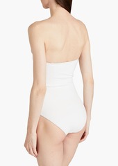 Zimmermann - Laser-cut bandeau swimsuit - White - 0