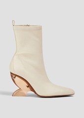 Zimmermann - Leather ankle boots - White - EU 36