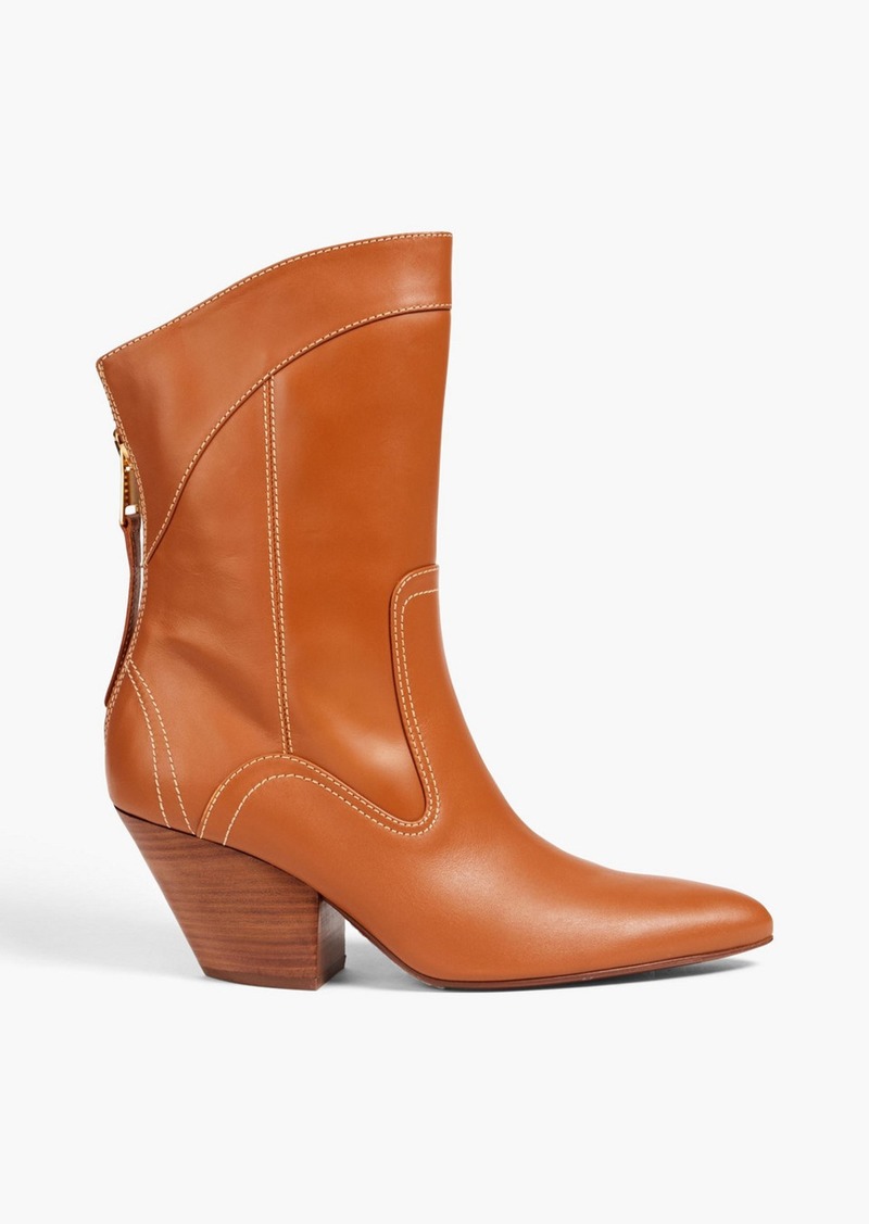 Zimmermann - Leather cowboy boots - Brown - EU 36