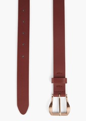 Zimmermann - Leather belt - Burgundy - XS/S