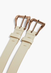 Zimmermann - Leather waist belt - White - S/M
