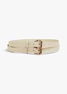Zimmermann - Leather waist belt - White - XS/S