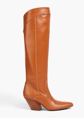 Zimmermann - Leather knee boots - Brown - EU 40